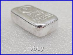 5 Troy Ounces oz Cast-Poured. 999 Silver Bar Fine Mint