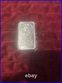 5 Troy oz Buffalo. 999 Fine Silver Bar Sealed