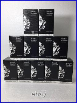 5 X 5oz. Scottsdale Mint. 999 Fine Silver Stacker Rounds (Original Packaging)