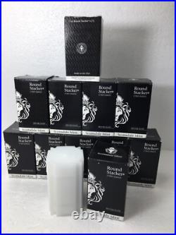 5 X 5oz. Scottsdale Mint. 999 Fine Silver Stacker Rounds (Original Packaging)
