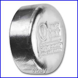 5 oz Cast-Poured Silver Round 9Fine Mint