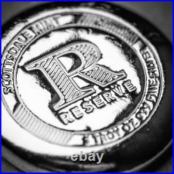 5 oz RESERVE Silver Button Round by Scottsdale Mint. 999 Fine Silver #A655