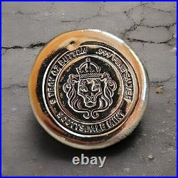 5 oz Scottsdale Silver Button. 999 Fine Silver Bullion