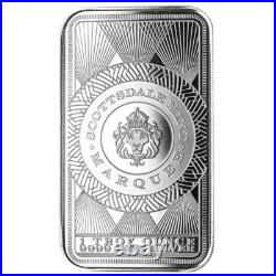 5 x 1 oz. 9999 Silver Bars Scottsdale Marquee Peacock Silver Bullion Bar #A690