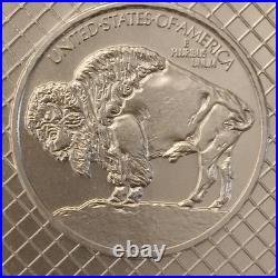 5oz. 999 Fine Silver Bullion Bar Buffalo Indian Head Liberty Design