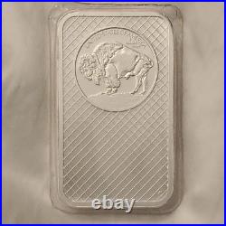 5oz. 999 Fine Silver Bullion Bar Buffalo Indian Head Liberty Design