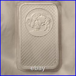 5oz. 999 Fine Silver Bullion Bar Buffalo Indian Head Liberty Design
