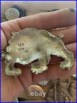 68-72g Hand poured Bulldog Guaranteed 999 fine Silver Hand pour Bullion VL pours