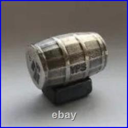 6 oz Barrel withStand Set 999+ Fine Silver Bullion bar Yeager's Poured YPS