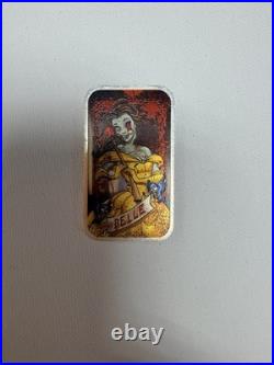 8oz St Louis Mint Fine Silver zombie tales Moana Belle Zeus Olympians