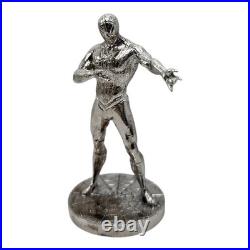 950.999 Fine Silver Spiderman Statue 1 Troy Oz 2 Bullion Art
