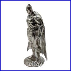 95.999 Fine Silver Batman Statue 2+ Troy Oz 2.5 Bullion Art