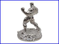 95-99% Fine Silver Hulk Statue 2 3+ Troy Oz Solid Bullion Art Figure