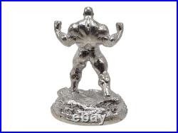 95-99% Fine Silver Hulk Statue 2 3+ Troy Oz Solid Bullion Art Figure