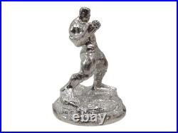 95-99% Fine Silver Hulk Statue 2 3+ Troy Oz Solid Bullion Art Figure