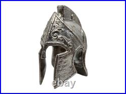 95-99% Fine Silver Spartan Helmet 2 2+ Troy Oz Bullion Wealth Asset