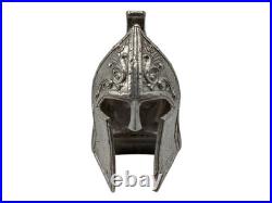 95-99% Fine Silver Spartan Helmet 2 2+ Troy Oz Bullion Wealth Asset