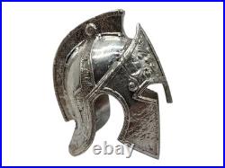 95-99% Fine Silver Spartan Helmet 2 2+ Troy Oz Bullion Wealth Asset