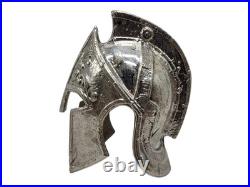 95-99% Fine Silver Spartan Helmet 2 2+ Troy Oz Bullion Wealth Asset