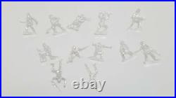 999 Fine Silver Bullion Army Man Silver Toy Soldier Lot of 12