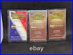 . 999 Fine Silver Bullion Lot Rounds Bars Coins 1 Ozt Lego Fractional 6.5+ Ozt