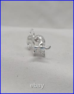999 Fine Silver Charging Bull Bullion Statue. 945 oz Troy Wall Street Style 999 Fine Silver Charging Bull Bullion Statue. 945 oz Troy Wall Street Style