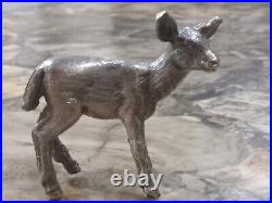 999 Fine Silver, Deer Figurine