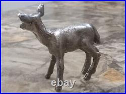 999 Fine Silver, Deer Figurine