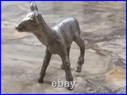 999 Fine Silver, Deer Figurine