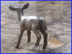 999 Fine Silver, Deer Figurine