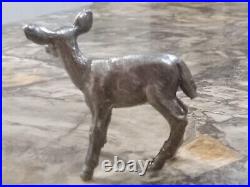 999 Fine Silver, Deer Figurine