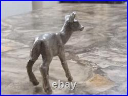 999 Fine Silver, Deer Figurine