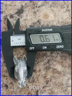 999 Fine Silver Horse Head 999 Fine Silver Horse Head