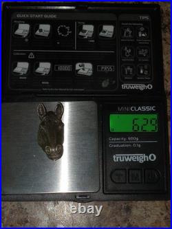 999 Fine Silver Horse Head 999 Fine Silver Horse Head