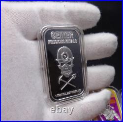 999 Fine Silver Scary Barry RC Baseball Proof Enamel Antiqued CMG Mint PEM Bars