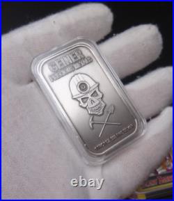 999 Fine Silver Scary Barry RC Baseball Proof Enamel Antiqued CMG Mint PEM Bars