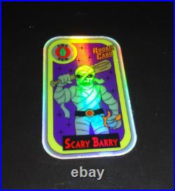 999 Fine Silver Scary Barry RC Baseball Proof Enamel Antiqued CMG Mint PEM Bars