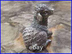 999 Fine Silver Statue Lamb