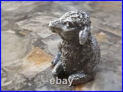 999 Fine Silver Statue Lamb