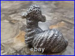 999 Fine Silver Statue Lamb