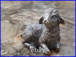 999 Fine Silver Statue Lamb