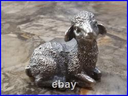 999 Fine Silver Statue Lamb