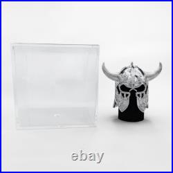 999 Fine Silver Viking Helmet 3D 999 Fine Silver Viking Helmet 3D