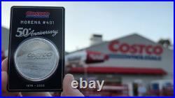 AA 2026 SMI Morena #401 COSTCO 1 oz. 999 Fine Silver Proof Round 50th Anniv