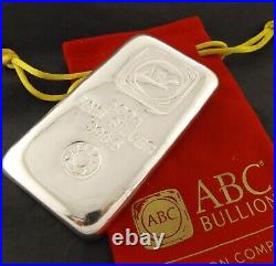 ABC Mint 500 Grams 999.5 Fine Silver Bullion Investor Ingot Bar Australian Made