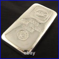 ABC Mint 500 Grams 999.5 Fine Silver Bullion Investor Ingot Bar Australian Made