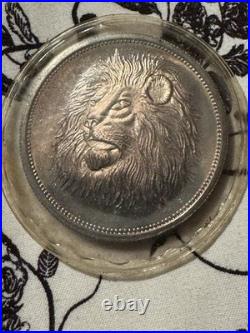 APMEX 1 oz. 999 Fine Silver Round Medallion Lion Design Silver Bullion
