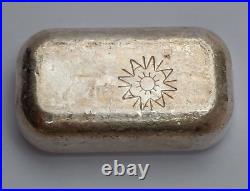 Alexander Westerfeld 4.70 Oz Vintage Silver Poured Loaf. 999 Fine Silver Bar