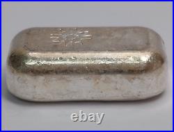 Alexander Westerfeld 4.70 Oz Vintage Silver Poured Loaf. 999 Fine Silver Bar