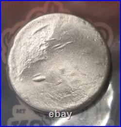 Bison Bullion 2 Troy Oz Silver Round 999 Fine Silver! Beautiful Swirls